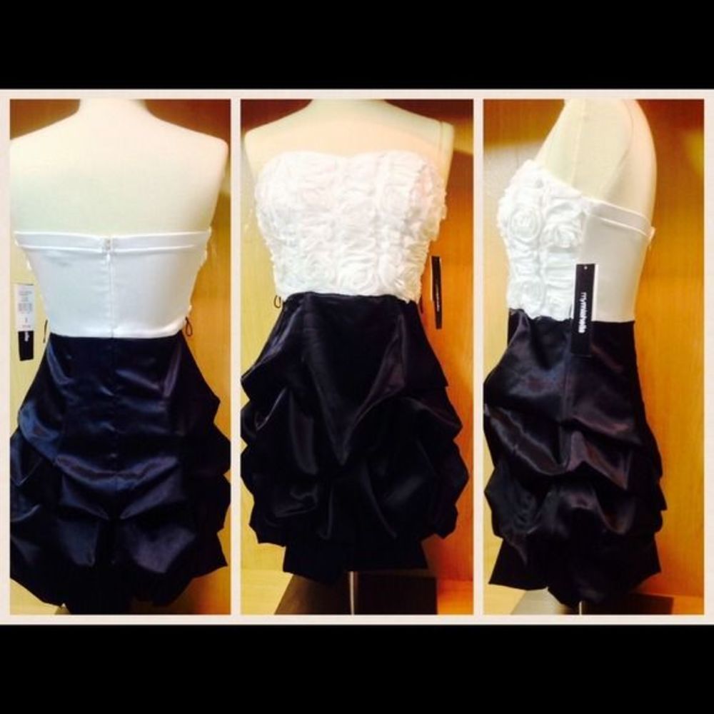 Mymichelle‎ Black and White Casual dress
